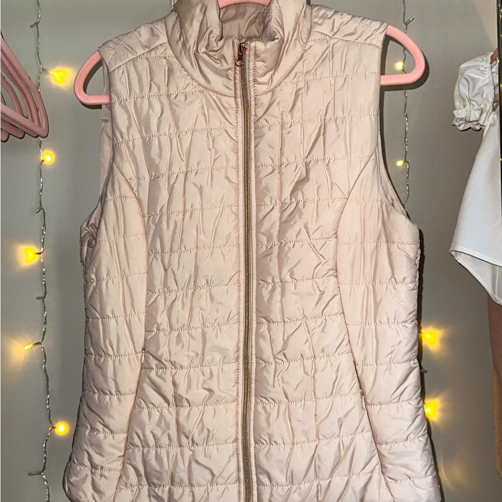 Cambridge blush pink vest